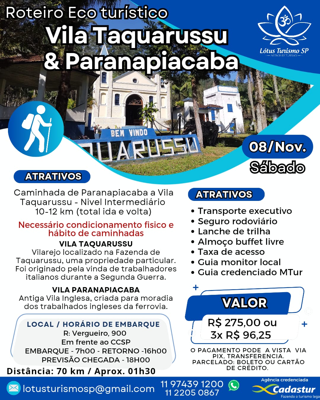 Vila do Taquarussu & Paranapiacaba